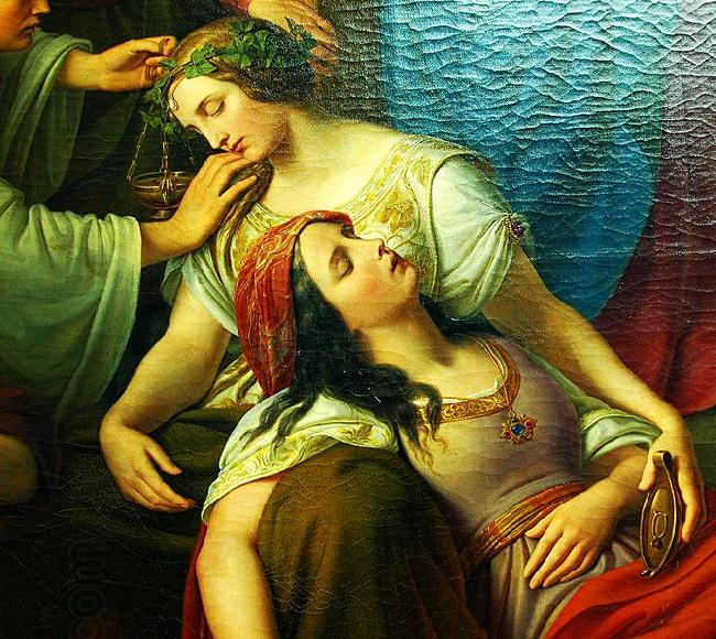 Wilhelm von Schadow The Parable of the Wise and Foolish Virgins oil painting picture